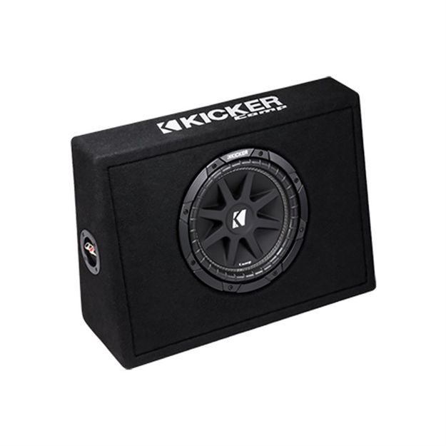 Picture of KICKER 10” Comp Loaded Enclosure 4-ohm 150W Subwoofer