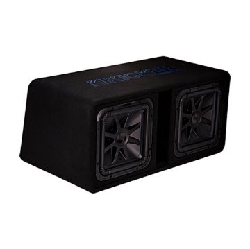 Picture of KICKER Dual 12” Subwoofers in Vented Enclosure, 2-Ohm