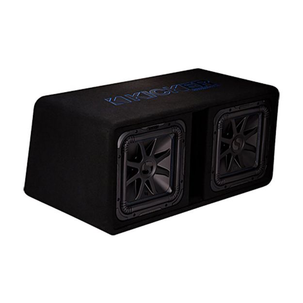 Picture of KICKER Dual 12” Subwoofers in Vented Enclosure, 2-Ohm
