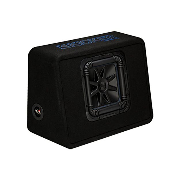 Picture of KICKER Single 10” Thin-Profile Enclosure with 2-ohm, 600W Su