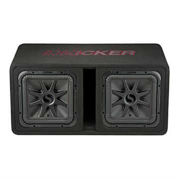 Picture of KICKER DL7R122 Dual 12” Loaded Enclosure w/ L7R 2-ohm 1200W