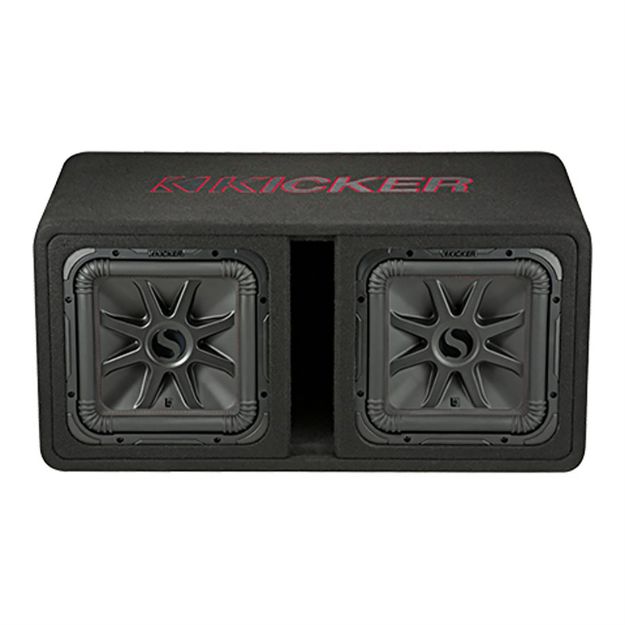 Picture of KICKER DL7R122 Dual 12” Loaded Enclosure w/ L7R 2-ohm 1200W