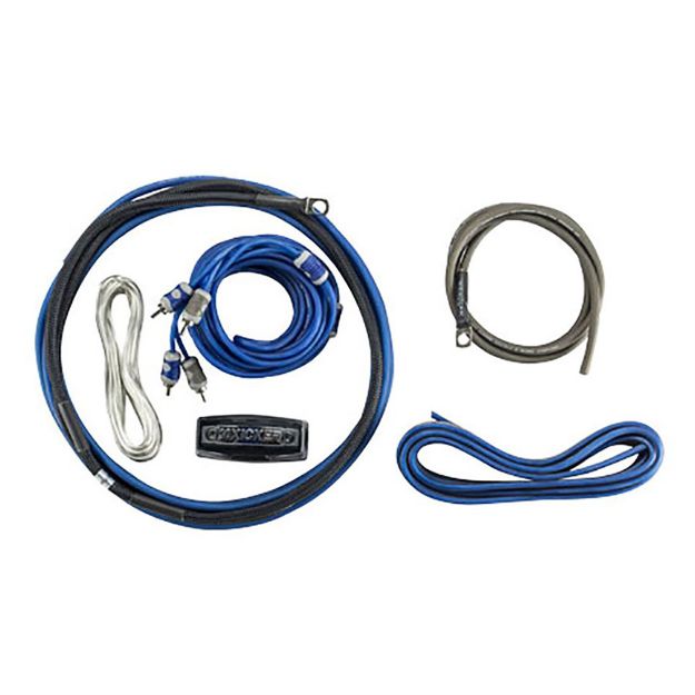 Picture of KICKER K-SERIES 8AWG AMP KIT W/ 2CH INTERCONNECTS; RoHS COMP