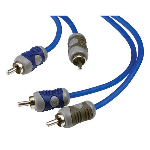 Picture of KICKER K-SERIES 2-CH RCA INTERCONNECT, 2.0M; RoHS COMPLIANT