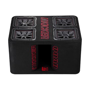 Picture of KICKER QL7R12 Quad 12” Loaded Ported Enclosure w/ L7R 2-ohm
