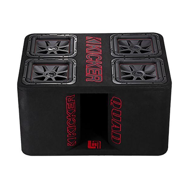 Picture of KICKER QL7R12 Quad 12” Loaded Ported Enclosure w/ L7R 2-ohm