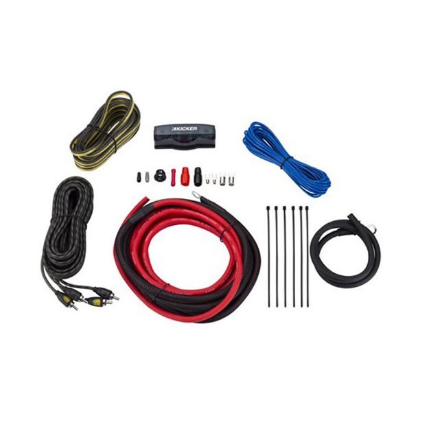 Picture of KICKER VK6 6AWG Amp Kit with 2-ch Interconnects