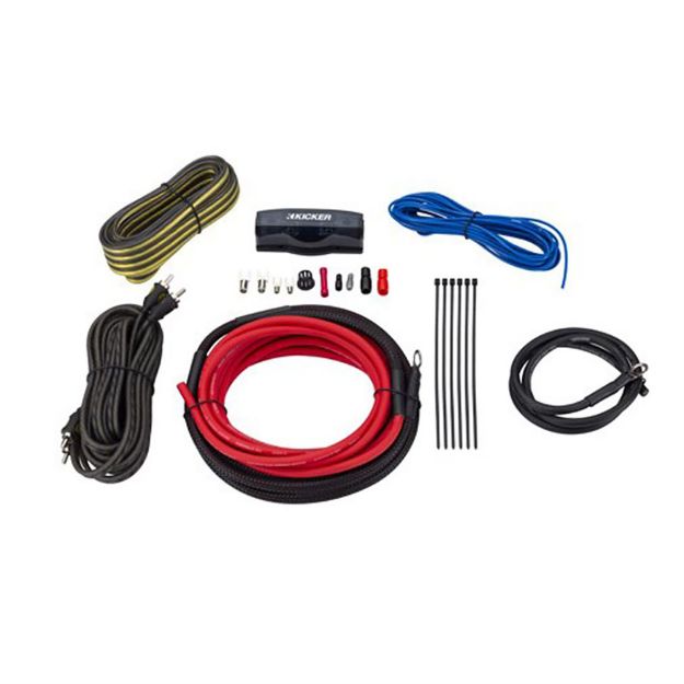 Picture of KICKER VK8 8AWG Amp Kit w/2-ch Interconnects
