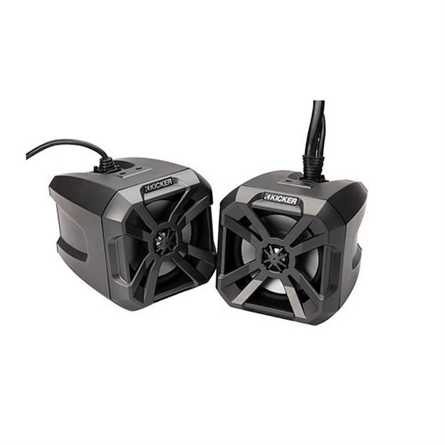 Picture of KICKER 6-1/2" PowerCan Speakers w/LED Lighting and Built-in