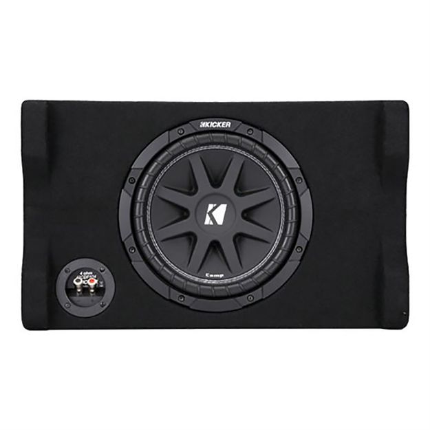 Picture of KICKER Comp 10" (25cm) Subwoofer in Down Firing Encl, 4-Ohm,