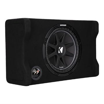 Picture of KICKER Comp 12" (30cm) Subwoofer in Down Firing Encl, 4-Ohm;