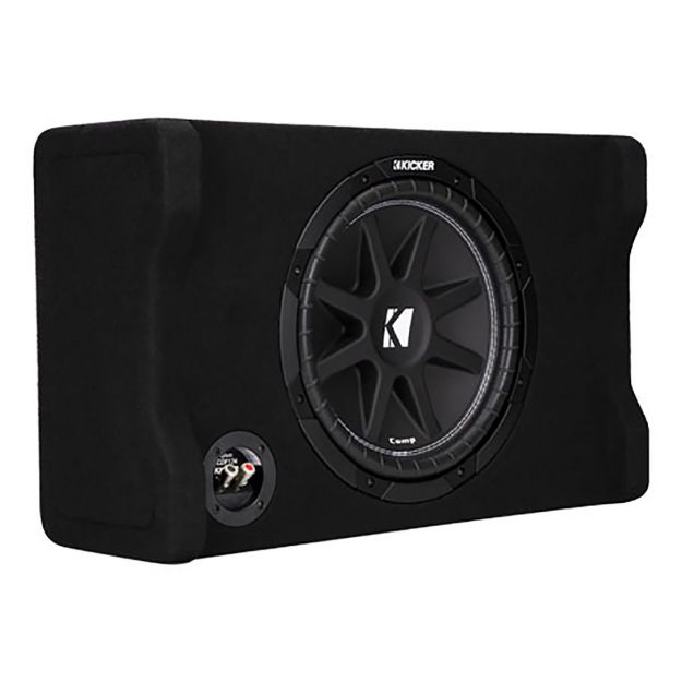 Picture of KICKER Comp 12" (30cm) Subwoofer in Down Firing Encl, 4-Ohm;