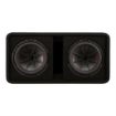 Picture of KICKER DCWR102 10” Dual Loaded Enclosure w/ CompR 2-ohm 800W