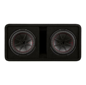 Picture of KICKER DCWR102 10” Dual Loaded Enclosure w/ CompR 2-ohm 800W