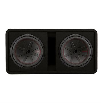 Picture of KICKER DCWR122 Dual 12” Loaded Enclosure w/ CompR 2-ohm 1000