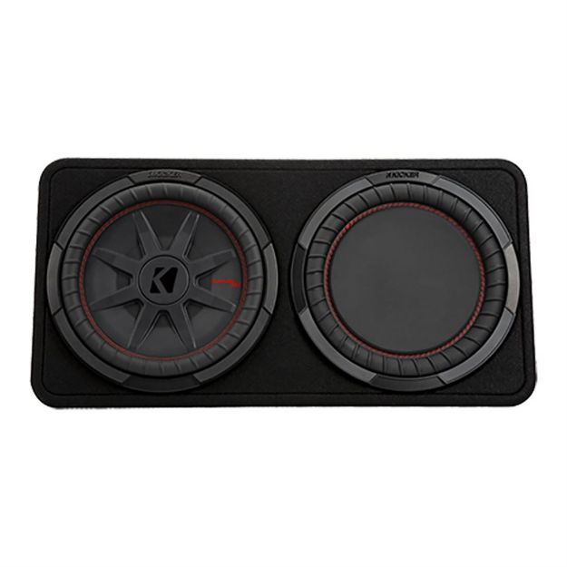 Picture of KICKER TCWRT122 12” CompRT 2-Ohm 500W Loaded Enclosure Subwo