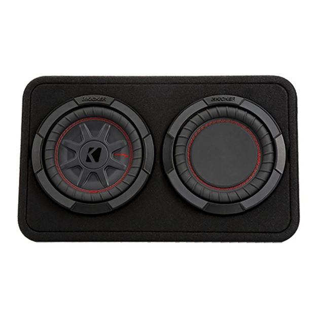 Picture of KICKER TCWRT82 8” CompRT 2-Ohm 400W Loaded Enclosure Subwoof