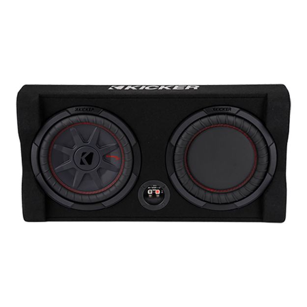 Picture of KICKER TRTP102 10” CompRT 2-Ohm 400W Loaded Down-Firing Encl
