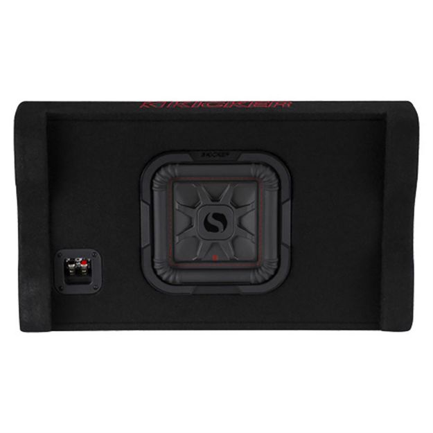Picture of KICKER L7TDF82 8” L7T Down-Firing 2-ohm Loaded Enclosure Sub