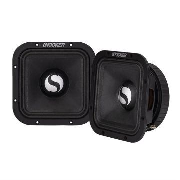 Picture of KICKER ST7MR4 7" Street Series 4-Ohm Square Midrange Speaker