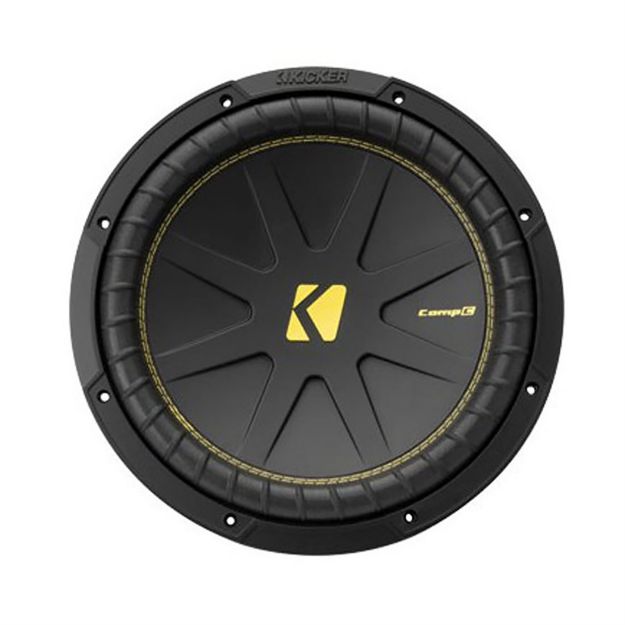 Picture of KICKER CompC 12" (30cm) Subwoofer, Dual Voice Coil, 4-Ohm