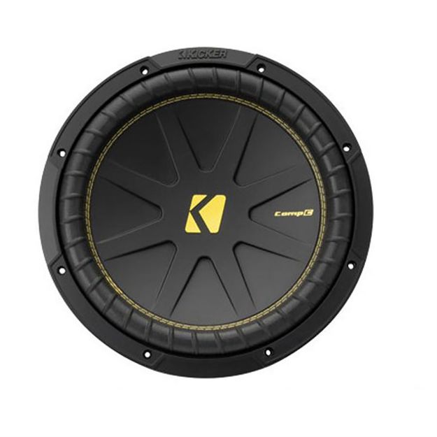 Picture of KICKER CompC 12" (30cm) Subwoofer, Single Voice Coil, 4-Ohm