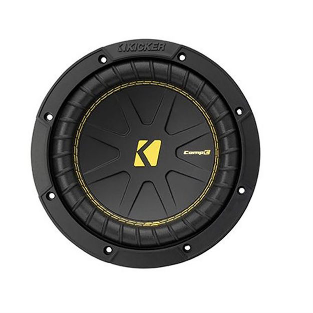 Picture of KICKER CompC 8" (25cm) Subwoofer, Dual Voice Coil, 4-Ohm