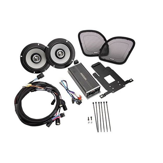 Picture of KICKER 6.5" Speakers & 4-Channel Amplifier Kit for 2015 & Up