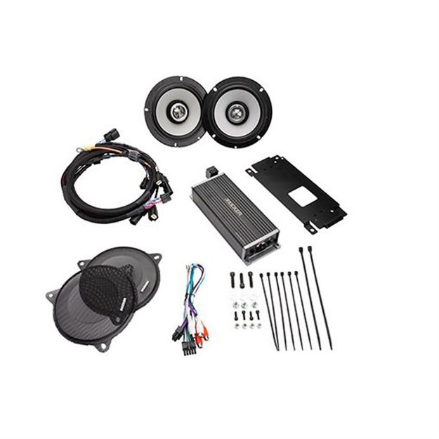 Picture of KICKER 6.5" Speakers & 4-Channel Amplifier Kit for 2014 & Up