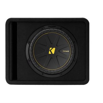 Picture of KICKER CompC 12" (30cm) Subwoofer in Vented Enclosure, 4-Ohm
