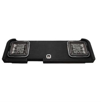 Picture of KICKER L7T Custom Fit Dual 12” (30cm) Subs in Down Firing Enclosure for GM Sierra/Silverado