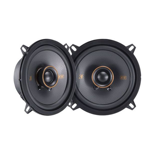 Picture of KICKER KS-Series 5.25" Coaxial Speakers, .75" Tweeters, 4-Ohm (Pair)