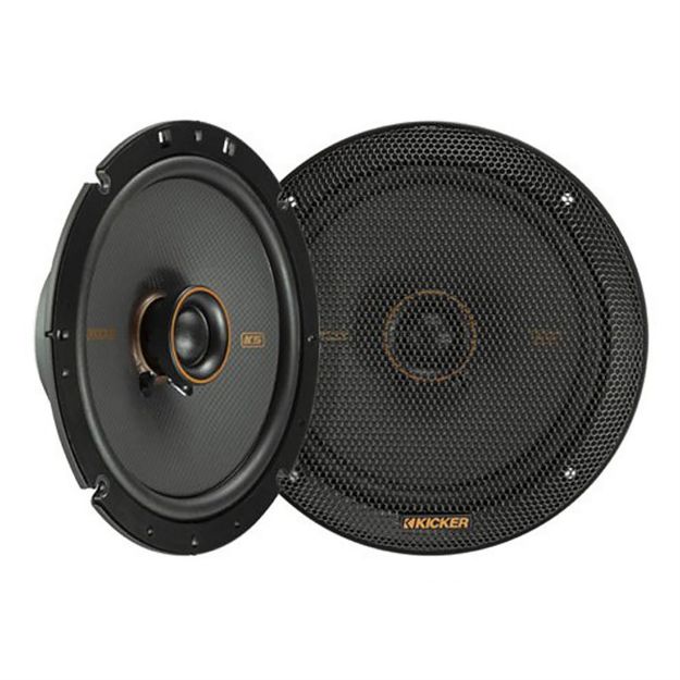 Picture of KICKER KS-Series 6.75" Coax Speakers with .75" Tweeters, 4-Ohm (Pair)