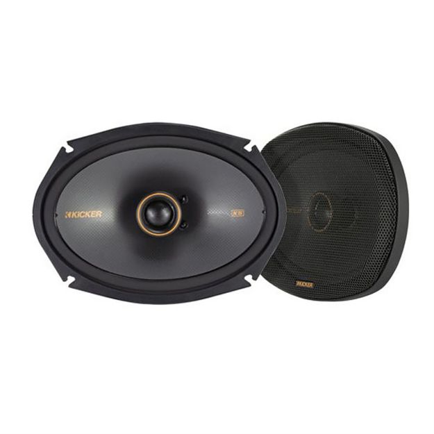 Picture of KICKER KS-Series 6"x9" Coax Speakers with 1" Tweeters, 4-Ohm (Pair)