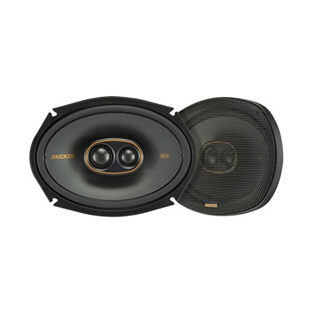 Picture of KICKER KS-Series 6"x9" 3-Way Speakers with 1.25" Midrange and .75" Tweeter, 4-Ohm (Pair)
