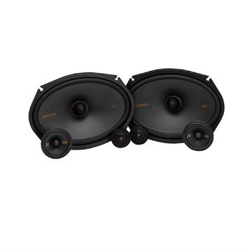 Picture of KICKER KS-Series 6"x9" Woofer, 2.75" Midrange and 1" Tweeter, 4-Ohm (Pair)