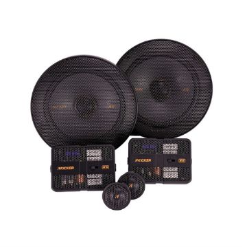 Picture of KICKER KS-Series 5.25" Component System with 1" Tweeters, 4-Ohm (Pair)