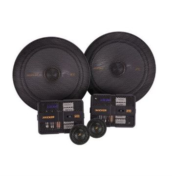 Picture of KICKER KS-Series 6.75" Component System with 1" Tweeters, 4-Ohm (Pair)