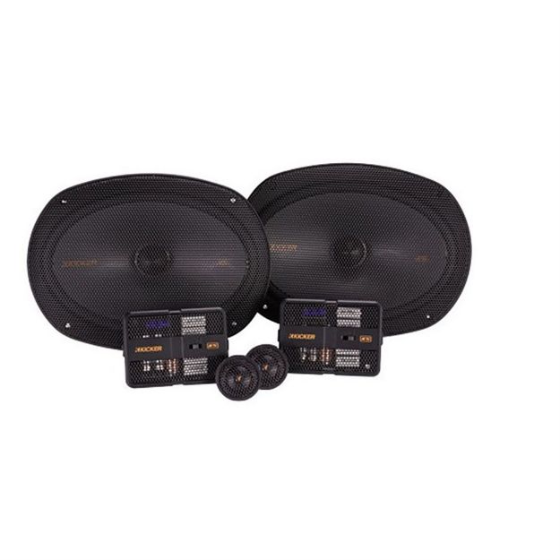 Picture of KICKER KS-Series .6"x9" Component System with 1" Tweeter, 4-Ohm (Pair)