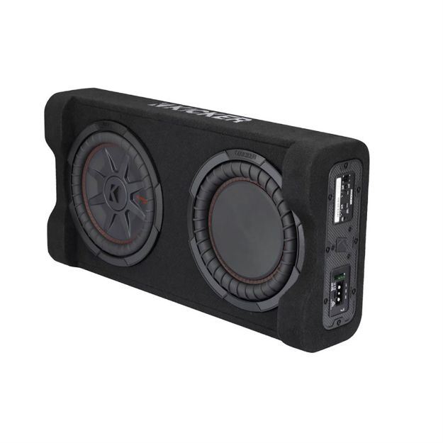 Picture of KICKER 10" 400w RMS, Powered Down Firing Loaded Enclosure, 2
