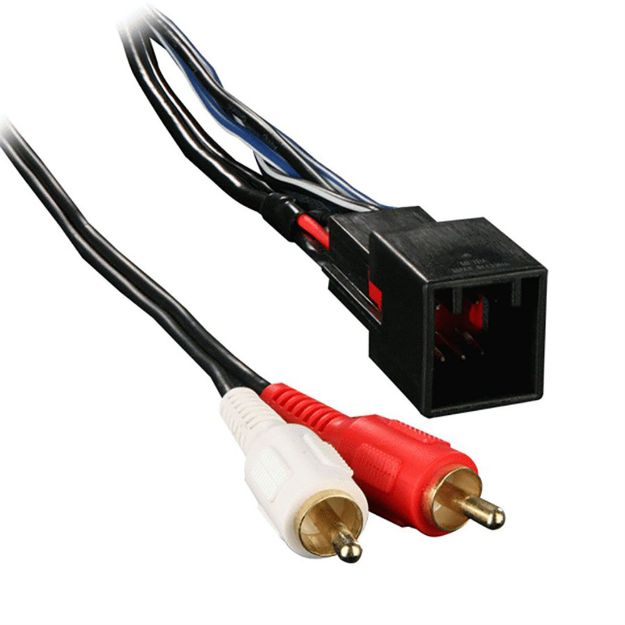 Picture of Metra 1998-2003 Ford/Lincoln 8-Way Subwoofer Plug w/RCAs