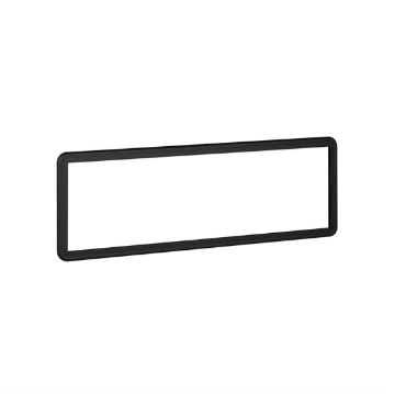 Picture of Metra 1/4" Border Universal DIN Trim (black)