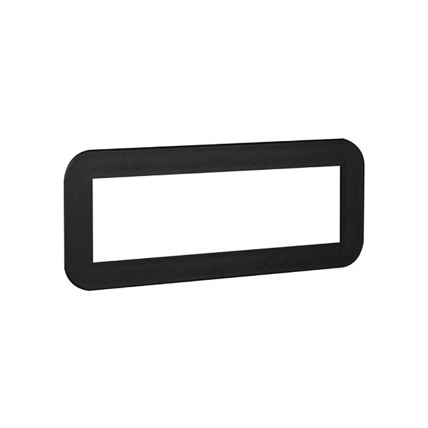 Picture of Metra 3/4" Border Universal DIN Trim (black)