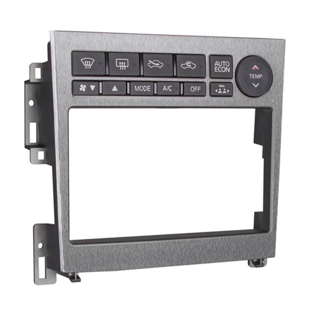 Picture of Metra 2005-07 Infiniti G35 DDIN Kit (brushed aluminum)
