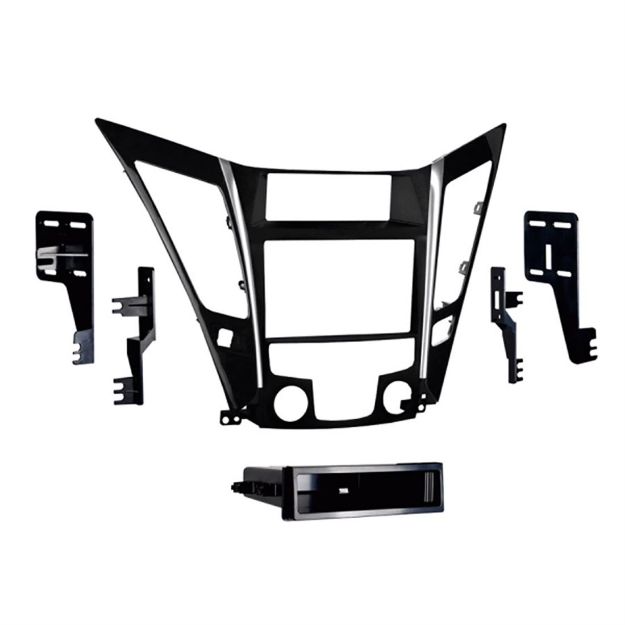 Picture of Metra 2011+ Hyundai Sonota SDIN/DDIN Dash Kit (black/silver)