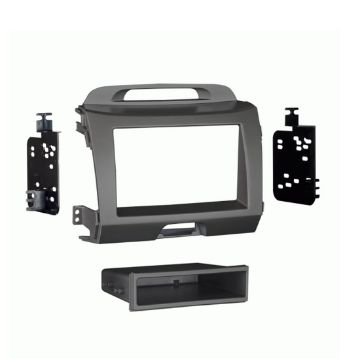 Picture of Metra 2011-16 Kia Sportage SDIN Installation Dash Kit (grey)