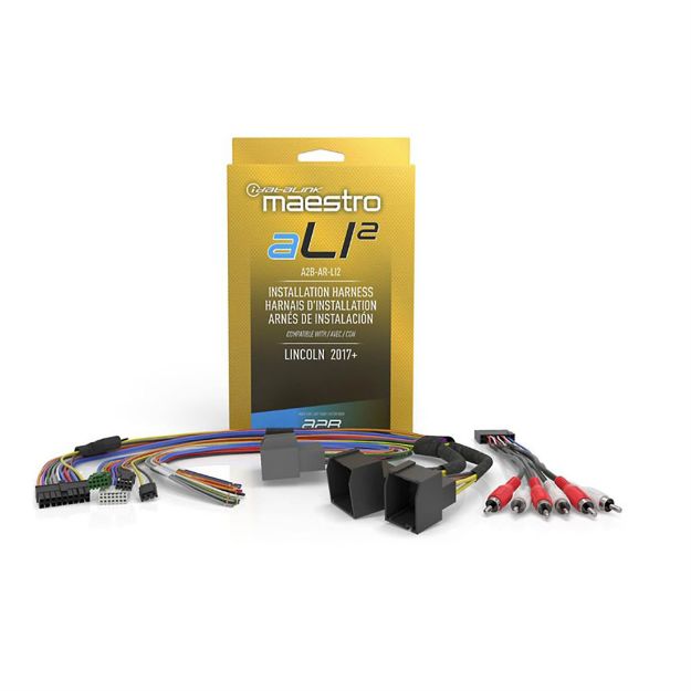 Picture of Idatalink Amp Replacement Harness 2017+ Lincoln Vehicles with A2B Amplifiers