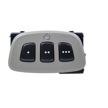 Picture of Audiovox Gentex Homelink 5 , includes all 3 colored bezels - Tan, Gray & Black