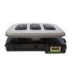 Picture of Audiovox Gentex Homelink 5 , includes all 3 colored bezels - Tan, Gray & Black