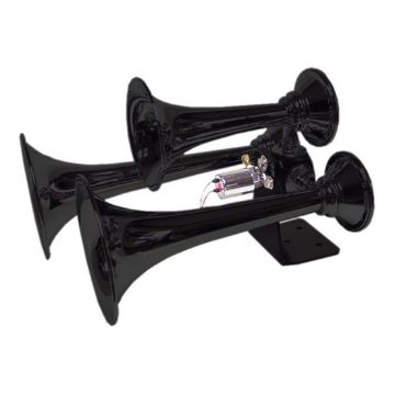 Picture of Excalibur 3-Bell Train Horn (black)